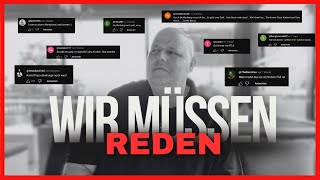 Wir müssen reden Kritik an meinem Content Hier ist meine Antwort [upl. by Earl540]