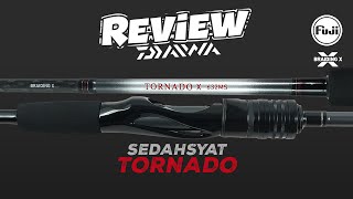 Terbaru 2023 Joran Casting DAIWA TORNADO X 632MS ● Fuji Guides Braiding X [upl. by Pierpont5]