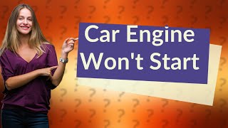 Why my car engine wont start [upl. by Ylas]