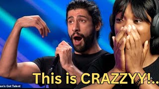 Britain’s Got Talent GOLDEN BUZZER Audition  Pyramids Beatbox Loopstation  MB14  Reaction [upl. by Annayr657]