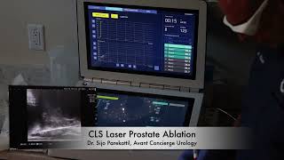 CLS Laser Prostate Cancer Ablation for Prostate Cancer Intra operative video Dr Sijo Parekattil [upl. by Sauer180]