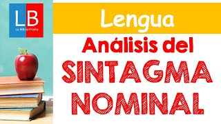 Análisis del SINTAGMA NOMINAL ✔👍 SINTAXIS [upl. by Nalyt]