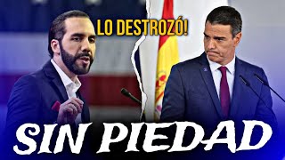 El DISCURSO de Bukele que DESTROZA al Presidente de España Pedro Sanchez [upl. by Lledor]