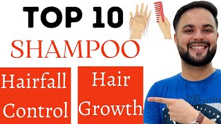 Top 10 Shampoo to Control Hairfall amp Boost Hair Growth [upl. by Boor]