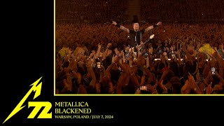 Metallica Blackened Warsaw Poland  July 7 2024 [upl. by Anilem]