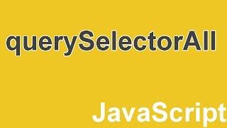 querySelectorAll [upl. by Aicilat]