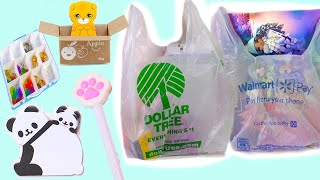 Shopping Haul  Stationery  Dollar Tree Store  Walmart  Barbie [upl. by Kizzie]