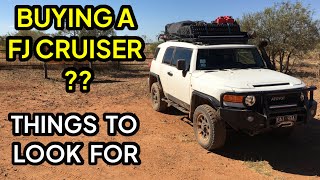 BUYING A FJ CRUISER PROBLEMS WHAT TO LOOK FOR WHEN BUYING BASIC BUYERS GUIDE ARE THEY ANY GOOD [upl. by Enitnelav]