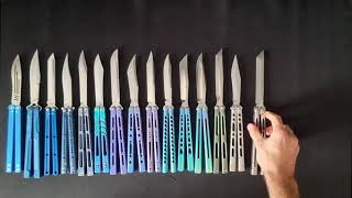 My Balisong Collection 2023 [upl. by Taffy328]