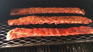 Pork Riblet Cook on the Yoder YS640 Pellet Cooker amp Barrel House Vertical Smoker [upl. by Crisey]