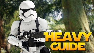 HOW TO USE HEAVY CLASS  Star Wars Battlefront 2 Class Guide [upl. by Boar110]