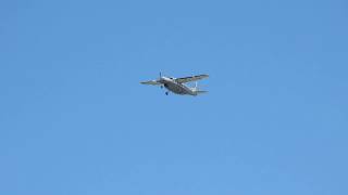 Air Choice One Cessna Caravan Departs Decatur IL  April 13 2013 [upl. by Dougherty]