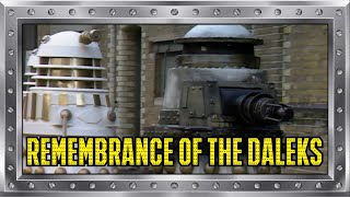 Doctor Who Remembrance of the Daleks  REVIEW  Dalekcember [upl. by Reyem]