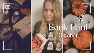 BOOK HAUL Oktober  neue gebrauchte Bücher  BÜCHER FÜR DEINEN HERBST [upl. by Bullough]