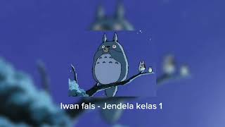 Iwan fals  jendela kelas 1 speed up Reverb  version Tik tok [upl. by Leid]