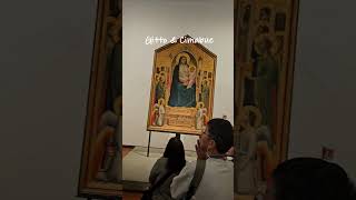 GittoampCimabue Uffizi [upl. by Maidy]