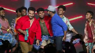 Giri Giri Song Performance by Vishwak Sen amp Yash Master at GangsOfGodavari Pre Release Event [upl. by Millicent]