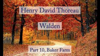 Henry David Thoreau Walden  Baker Farm Audiobook [upl. by Onstad57]