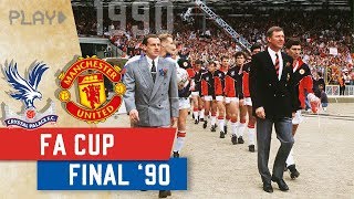 Crystal Palace v Manchester United  1990 FA Cup Final [upl. by Hsital626]