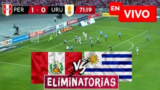 🔴 Peru vs Uruguay EN VIVO  Eliminatorias [upl. by Gan312]