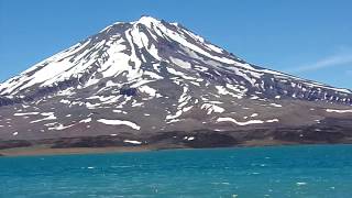 Volcan Maipo laguna del Diamante caldera del Diamante [upl. by Ri]