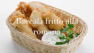 Baccalà fritto alla romana in pastella lievitata [upl. by Sutit]