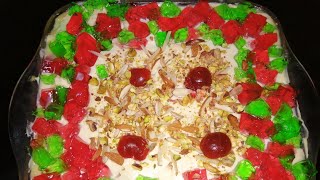 Fruit custard triflesdessert for recipes subscribe my channel [upl. by Eselehs]