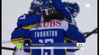 Patrick Kane game winner Spengler Cup semifinals 2012 [upl. by Isdnil]