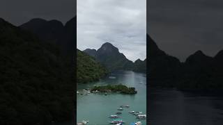 El Nido Palawan top view of main port [upl. by Dow236]