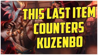 THIS LAST ITEM COUNTERS KUZENBO S11 SMITE RANKED RAMA [upl. by Luana]