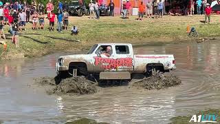 Mega Trucks Take On The Bounty Hole At Rednecks With Paychecks Fall Crawl 2023 [upl. by Gavette144]