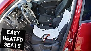 HOW TO INSTALL HEATED SEATS ON A CAR [upl. by Evslin172]