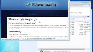 Remove VDownloader 33833 [upl. by Nednal428]