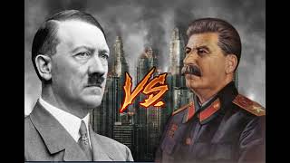 Hitler vs Stalin Rap Battle AI song [upl. by Jephthah]