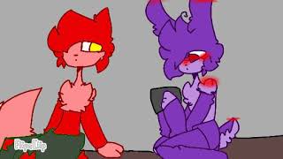 Five Nights at Freddys Foxy X Bonnie part 12 season 4 FINAL READ DESCRIPTION PLZZ [upl. by Amolap141]