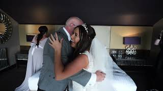 Lochside House Hotel Wedding Video  Lauren amp Junior 4k [upl. by Annehsat]