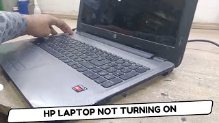 HP Laptop Not Turning On Hp Laptop Wont Turn On Solution How to fix Hp Laptop that will not turn on [upl. by Ytissac]