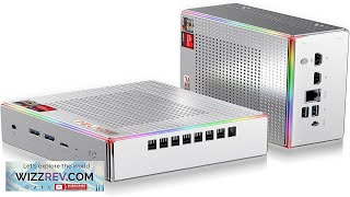 PELADN HA4 Mini PC AMD Ryzen 7 7735HS Mini PC Gaming 8C16T475 Review [upl. by Adli]