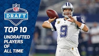 Top 10 Undrafted Players of All Time  NFL Films [upl. by Dyana76]