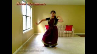 Jaati Adavu in Bharatanatyam Part 3 [upl. by Hintze472]