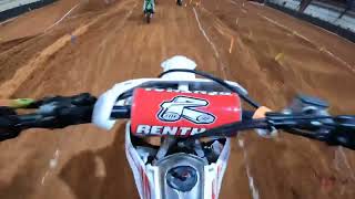 First Ever MidSouth Arenacross Practice [upl. by Mackoff]