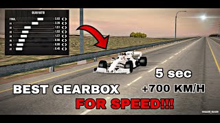 👉Best gearbox for F1 700kmh  Car Parking Multiplayer [upl. by Imoan180]