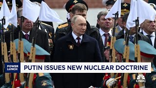 Russian President Putin issues new nuclear doctorine [upl. by Retsila807]