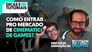 Como entrar pro mercado de cinematic de games com Ricardo Biriba e Milton Menezes [upl. by Nahtnanhoj803]