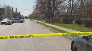 IMPD investigating shooting near Garfield Park Library [upl. by Nedak408]