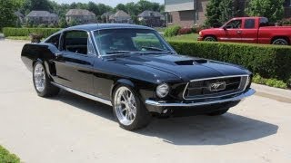 1967 Ford Mustang Fastback Restomod Classic Muscle Car for Sale in MI Vanguard Motor Sales [upl. by Maybelle53]