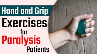 Hand and Grip Exercises for Paralysis patients [upl. by Sou]