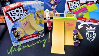 Tech Deck Competition Wall Unboxing Tech Deck Skatepark [upl. by Bussy739]