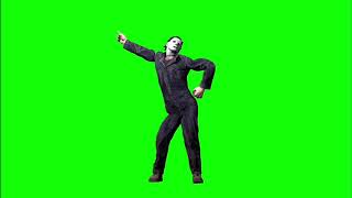 ✔️GREEN SCREEN EFFECTS Michael Mayers dance [upl. by Lyrac]