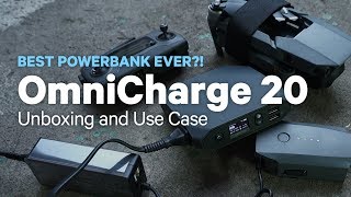 OmniCharge 20 Unboxing and Use Case  BEST POWERBANK I HAVE USED [upl. by Sisak]